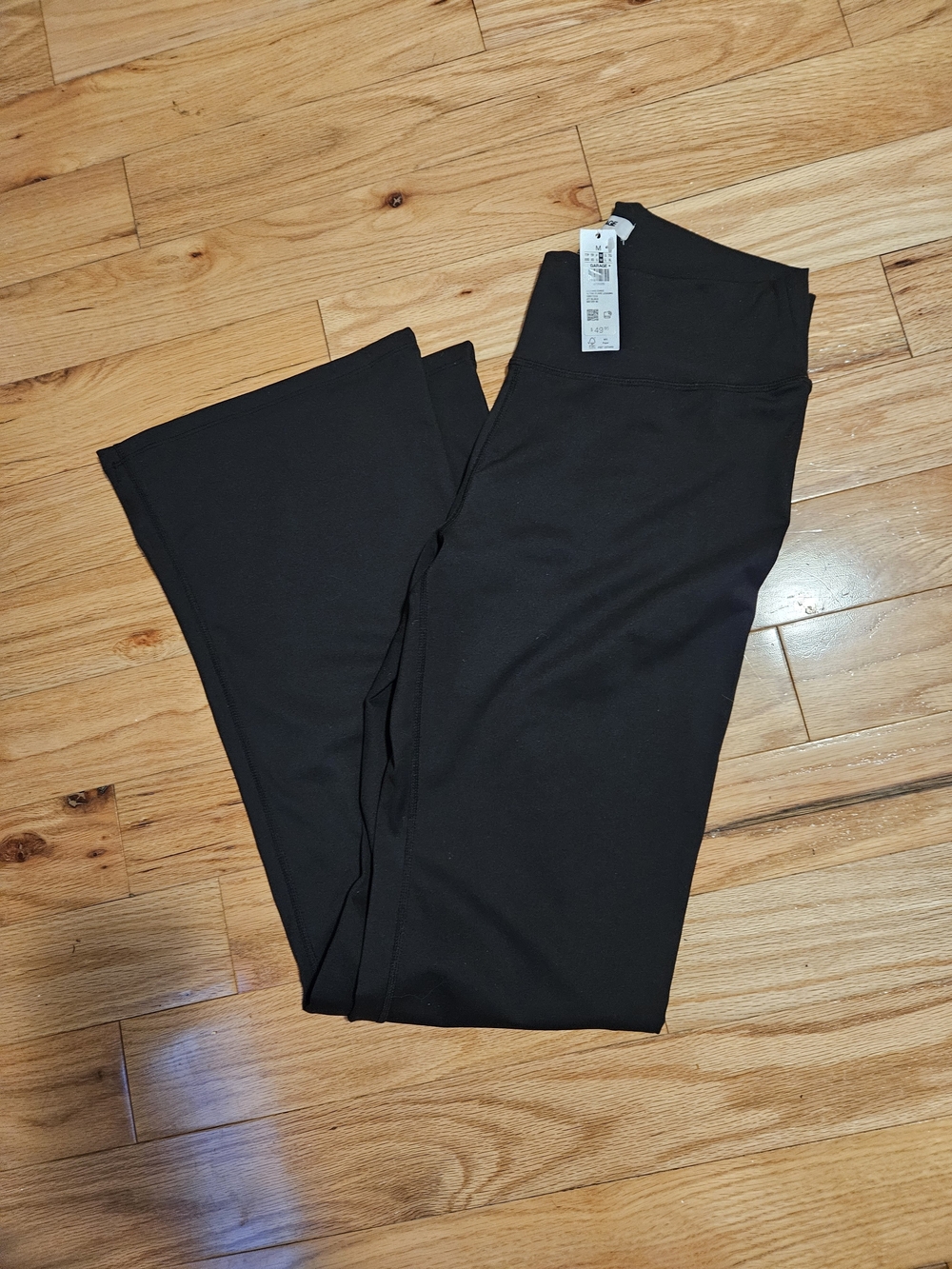 High-Rise Black Flare Pants - Picture 2 of 4
